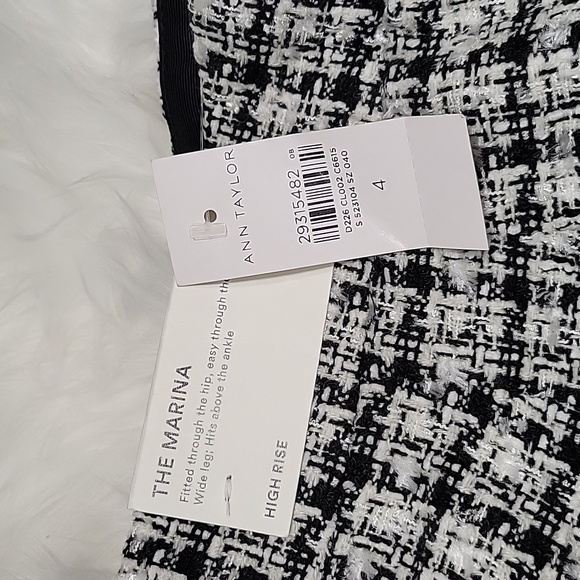 High rise  wide leg ankle pants - Picture 6 of 8